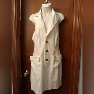 Venus Halter Dress White Size 8